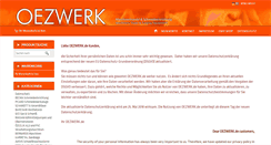 Desktop Screenshot of oezwerk.de